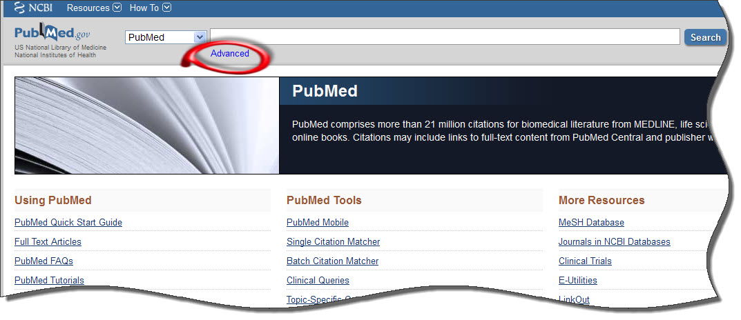 PubMed Home Page
